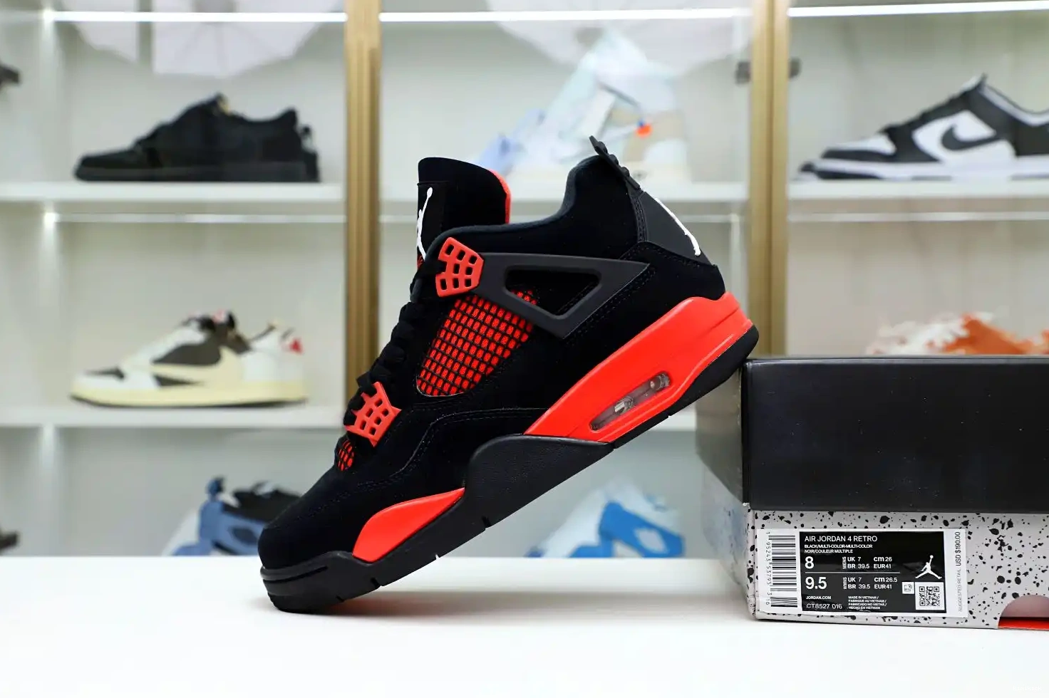 THUNDER' RETRO 'RED Kimikick 4 JORDAN AIR 0505